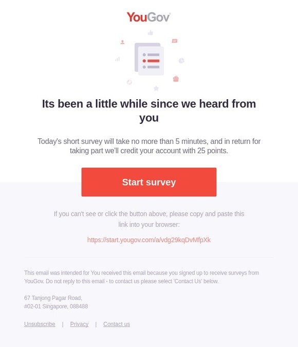 Today's short YouGov survey!