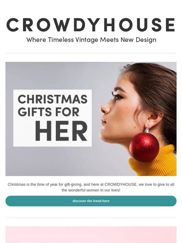 Get Festive with: Christmas Gifts For Her 💌