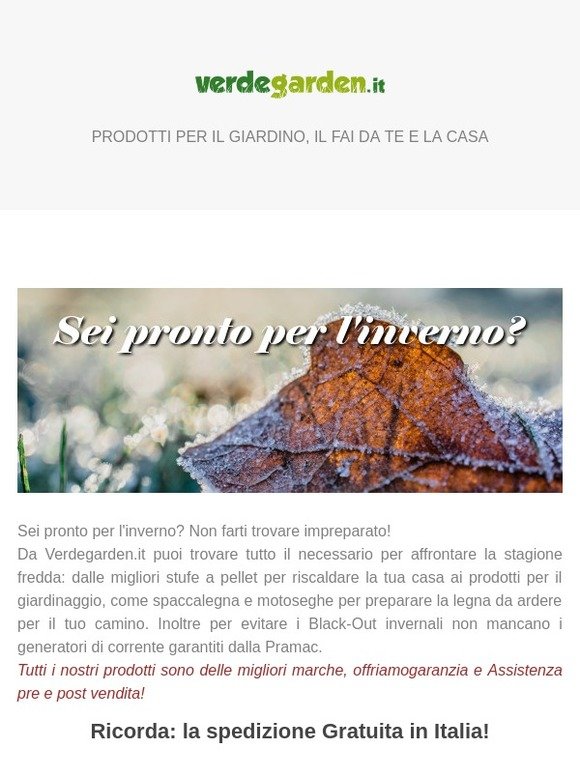 Scopri i migliori prodotti per affrontare la stagione invernale ☔❄⛄