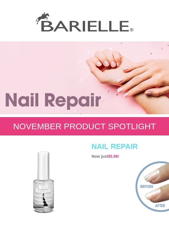 Fisk Industries Inc Instantly repair split nails with our brushon