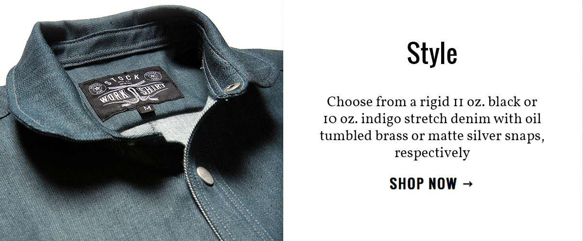 Kaihara Denim Work Shirt