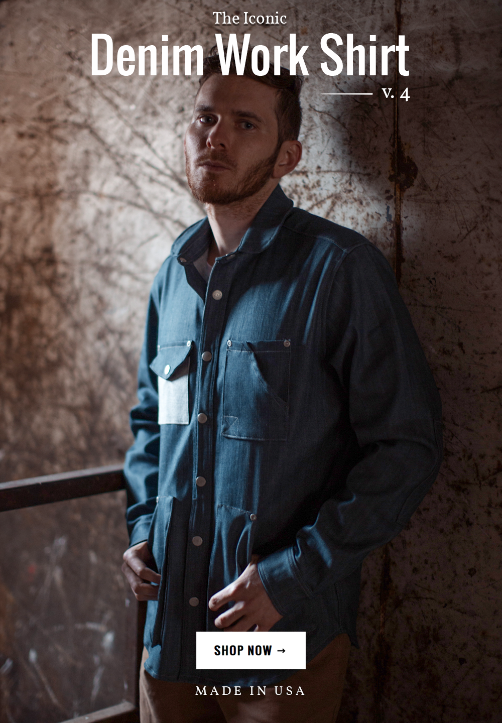 Denim Work Shirts