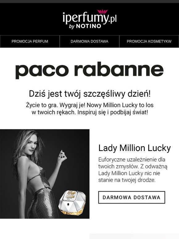 Notino Paco Rabanne Lady Million 2024 favors