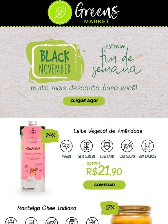 Black November - Ofertas especiais 😃