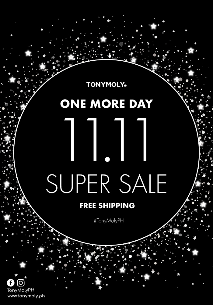 DONT MISS OUT! One More Day before our 11.11 Super Sale