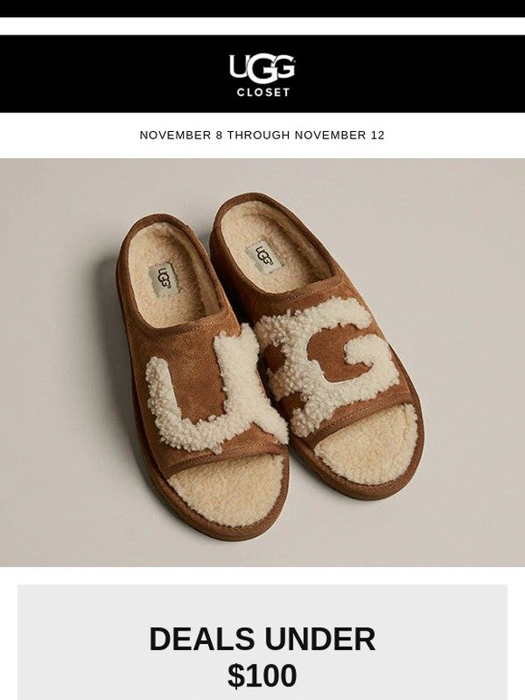 UGG Australia CLOSET SALE Milled