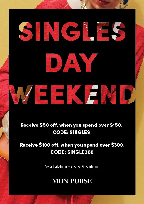 Mon Purse | Last Hours For Singles Weekend