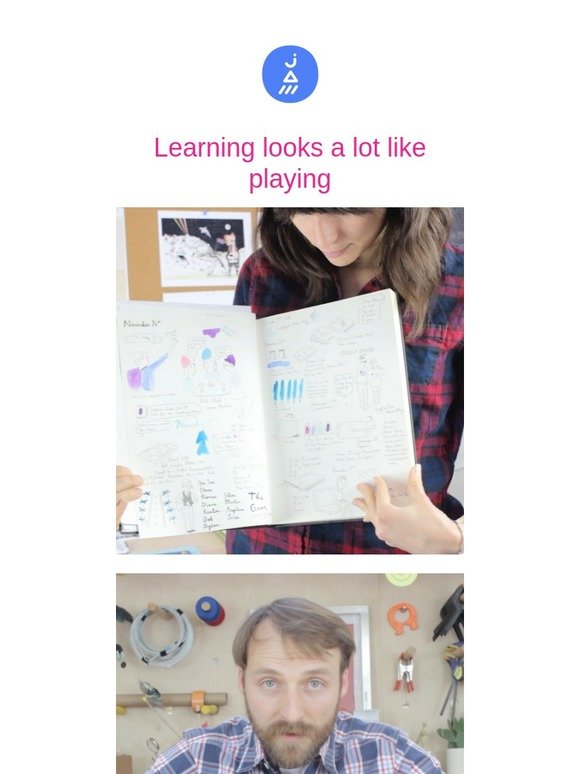 learning = playing