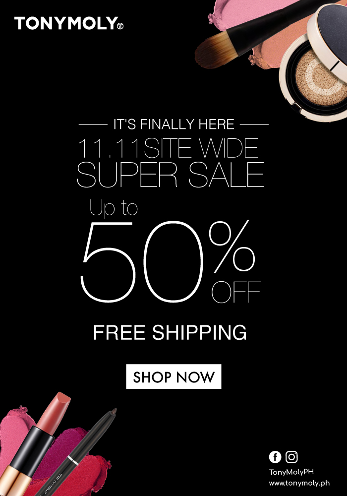 IT'S FINALLY HERE! Our 11.11 Super Sale, up to 50% off! SHOP NOW! 