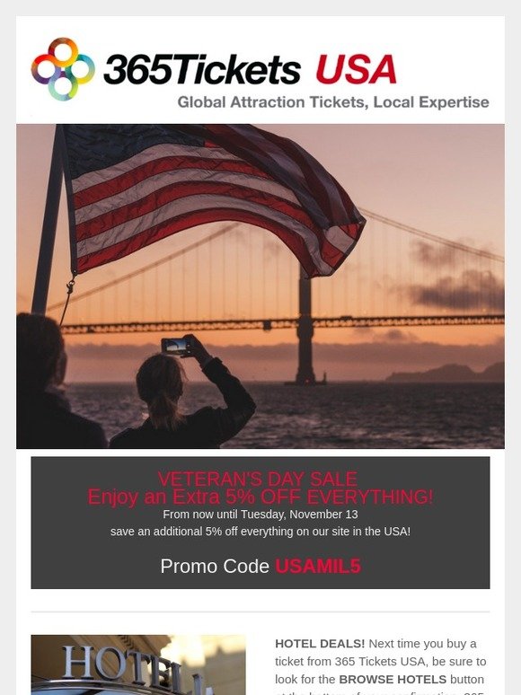 Veteran's Day Sale