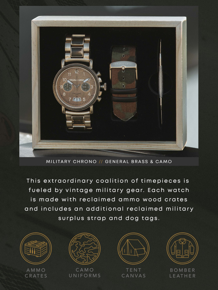 Original grain military discount collection