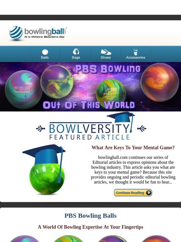 (BCM second) PBS Bowling Balls 💫 Out Of This World