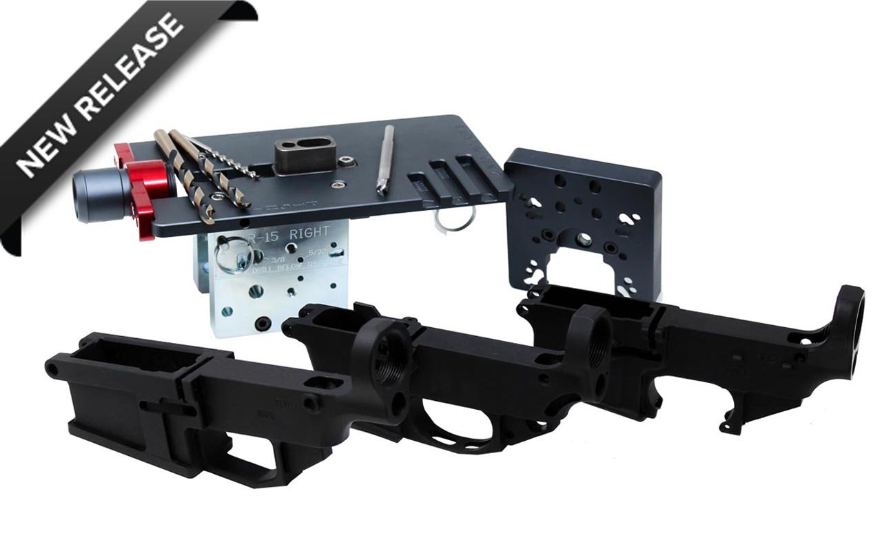 Image of The Freedom Combo: Easy Jig GEN 2 w/ AR-15, AR-9, AR-10 80% Lowers