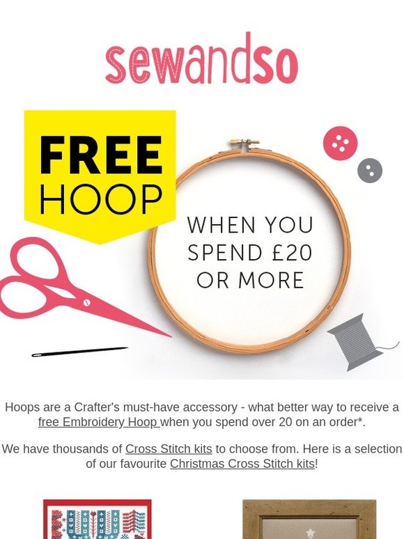 Our treat to you when you spend over £20 on an order!