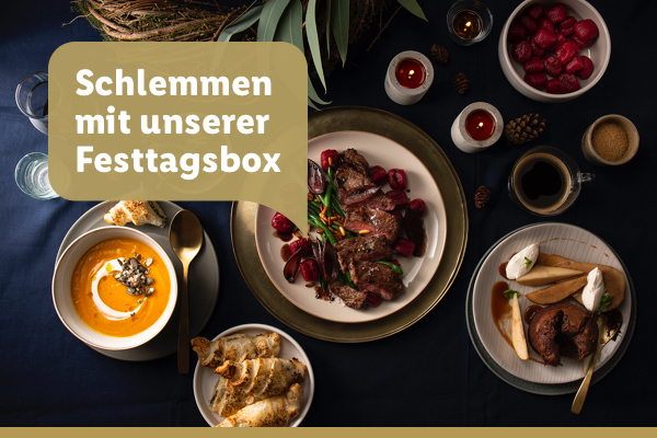 Schlemmen mit unserer Festtagsbox