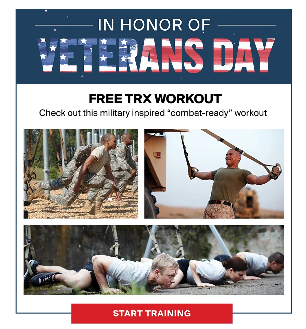 TRX: Get Your Veterans Day Workout! | Milled