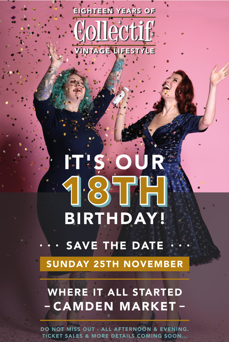 Www Collectif Co Uk Collectif 18th Birthday Party Save The Date Milled