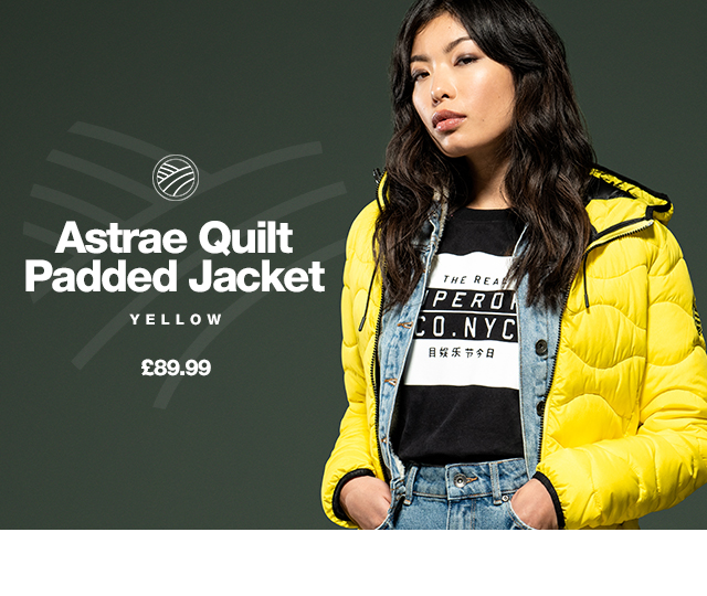 astrae quilt padded jacket