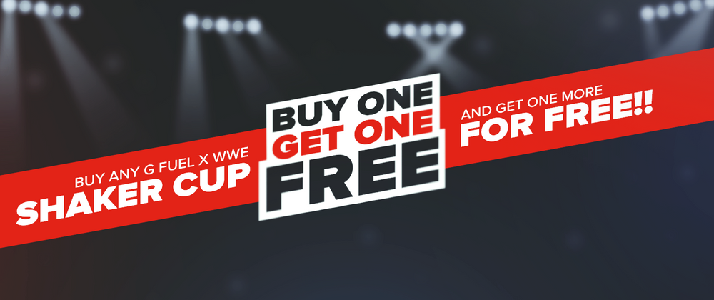 WWE Shop: EXCLUSIVE WWE x G FUEL SHAKER CUPS AVAILABLE NOW!