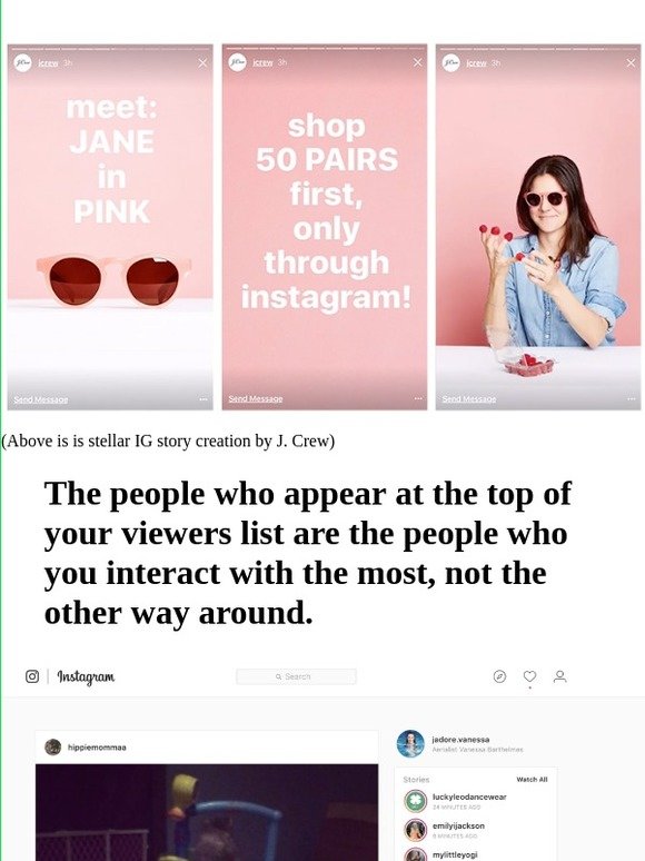 Socialite Media The Instagram Story Viewer How the algorithm works