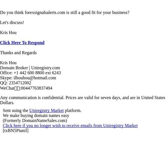 Re: forexsignalsalerts.com