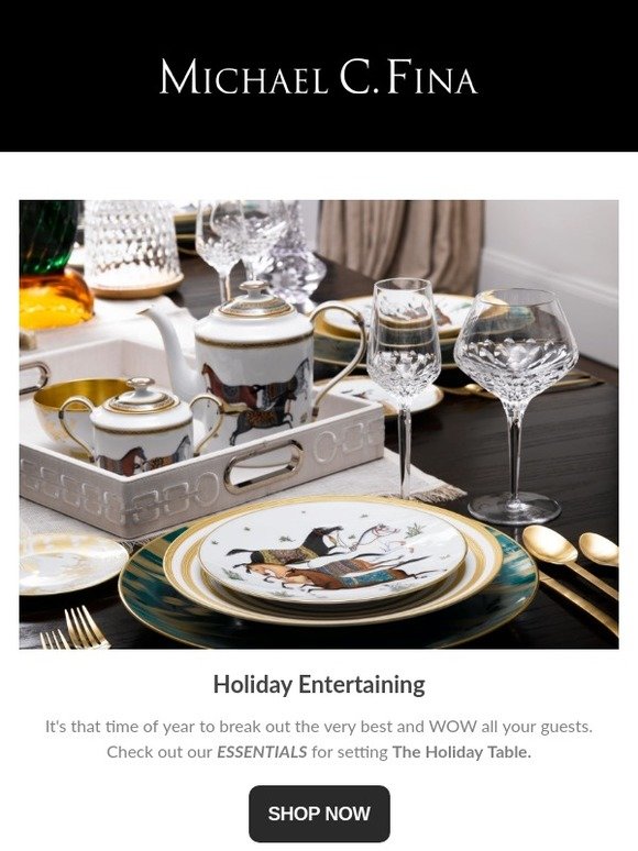 Your Holiday Table Awaits