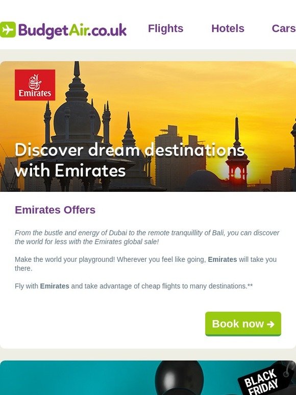 Discover Dream Destinations with Emirates