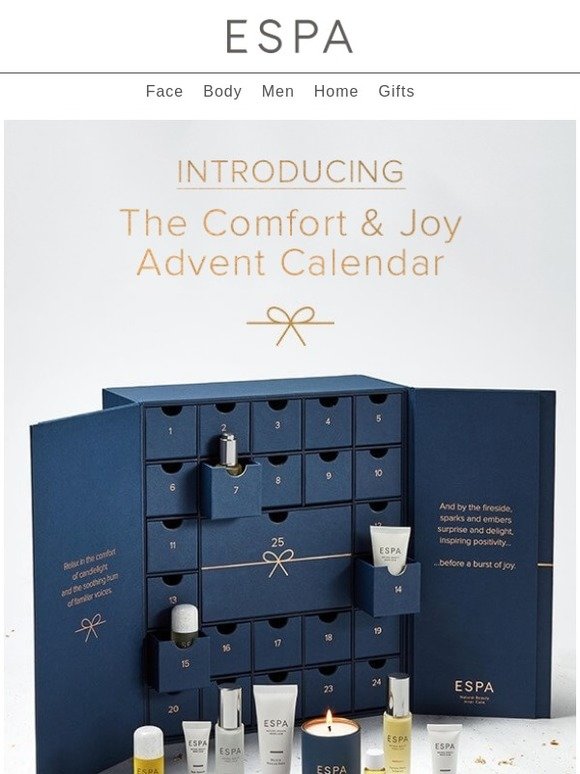 ESPA Skincare (US) The ESPA Advent Calendar is here! Milled