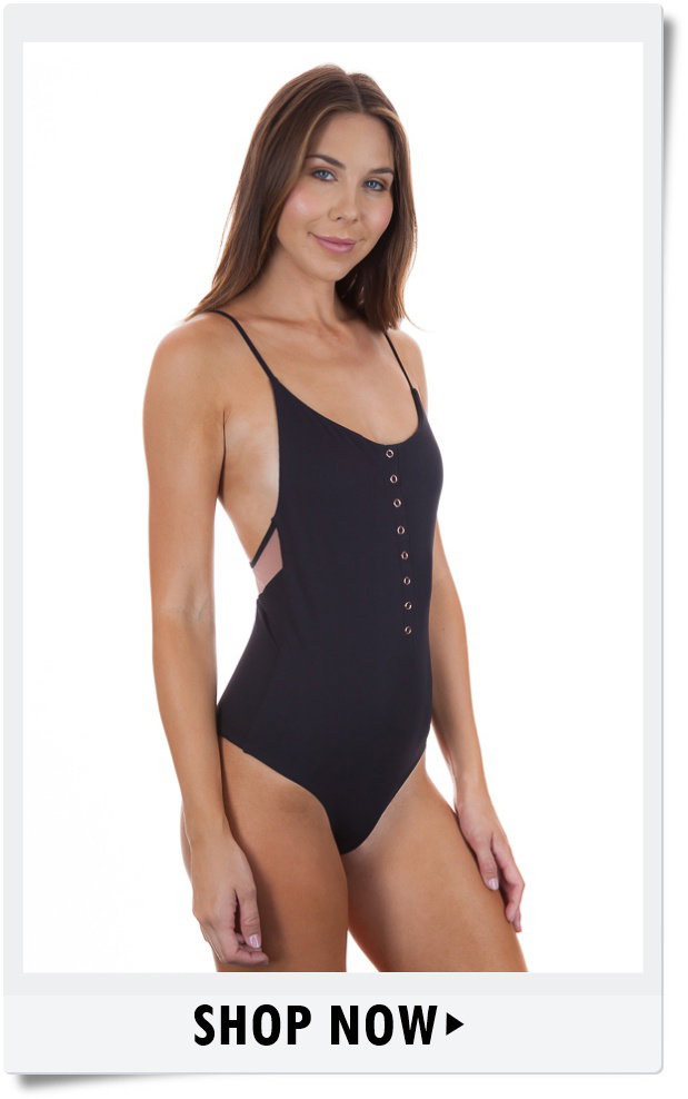 TORI PRAVER LULU ONE PIECE IN BLACK