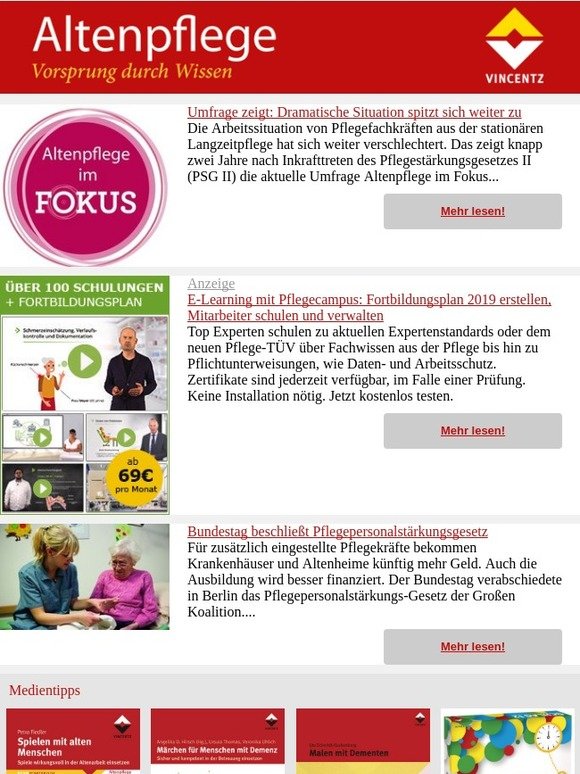 Thema der Woche: Umfrage zeigt - Arbeitssituation von Pflegekräften spitzt sich zu