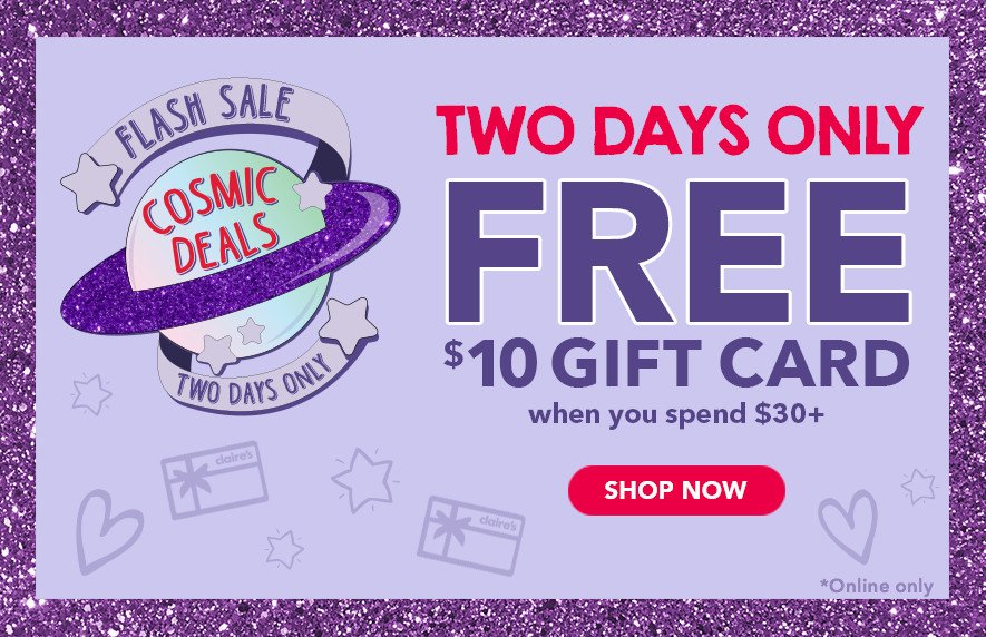 Claires Gift Card Where To Buy / Claire S Gift Card Note