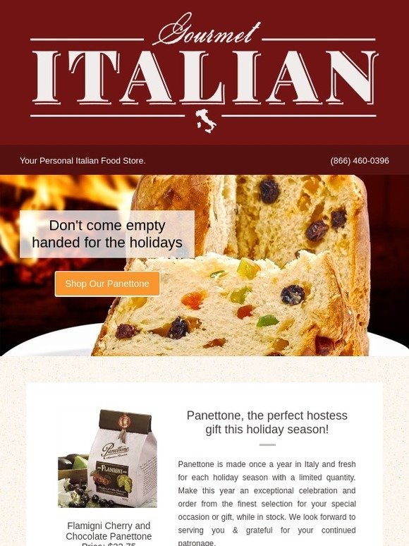 Panettone, the perfect hostess gift this holiday season!