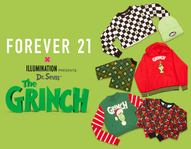 Forever 21 grinch outlet sweater