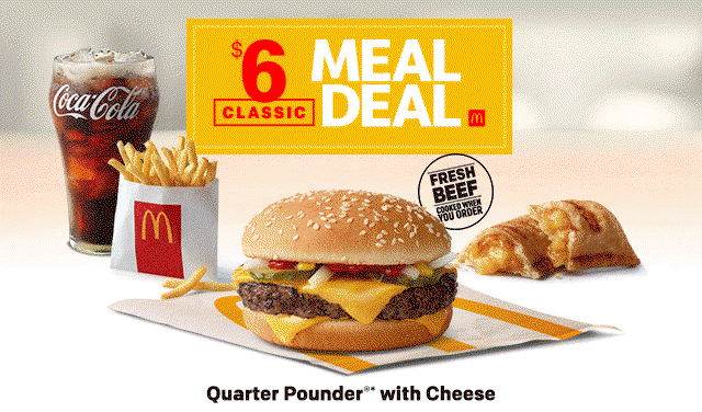 Get the $6 Classic Meal Deal^
