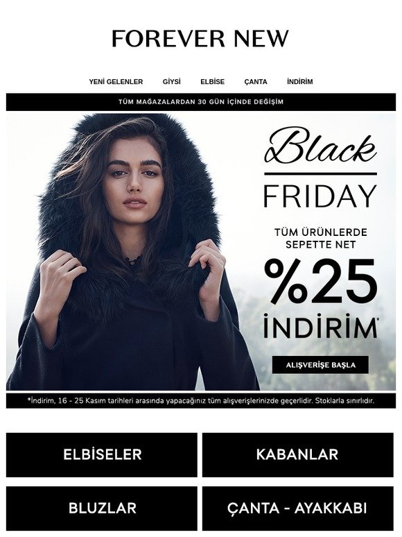 Black Friday Başladı! ❤️
