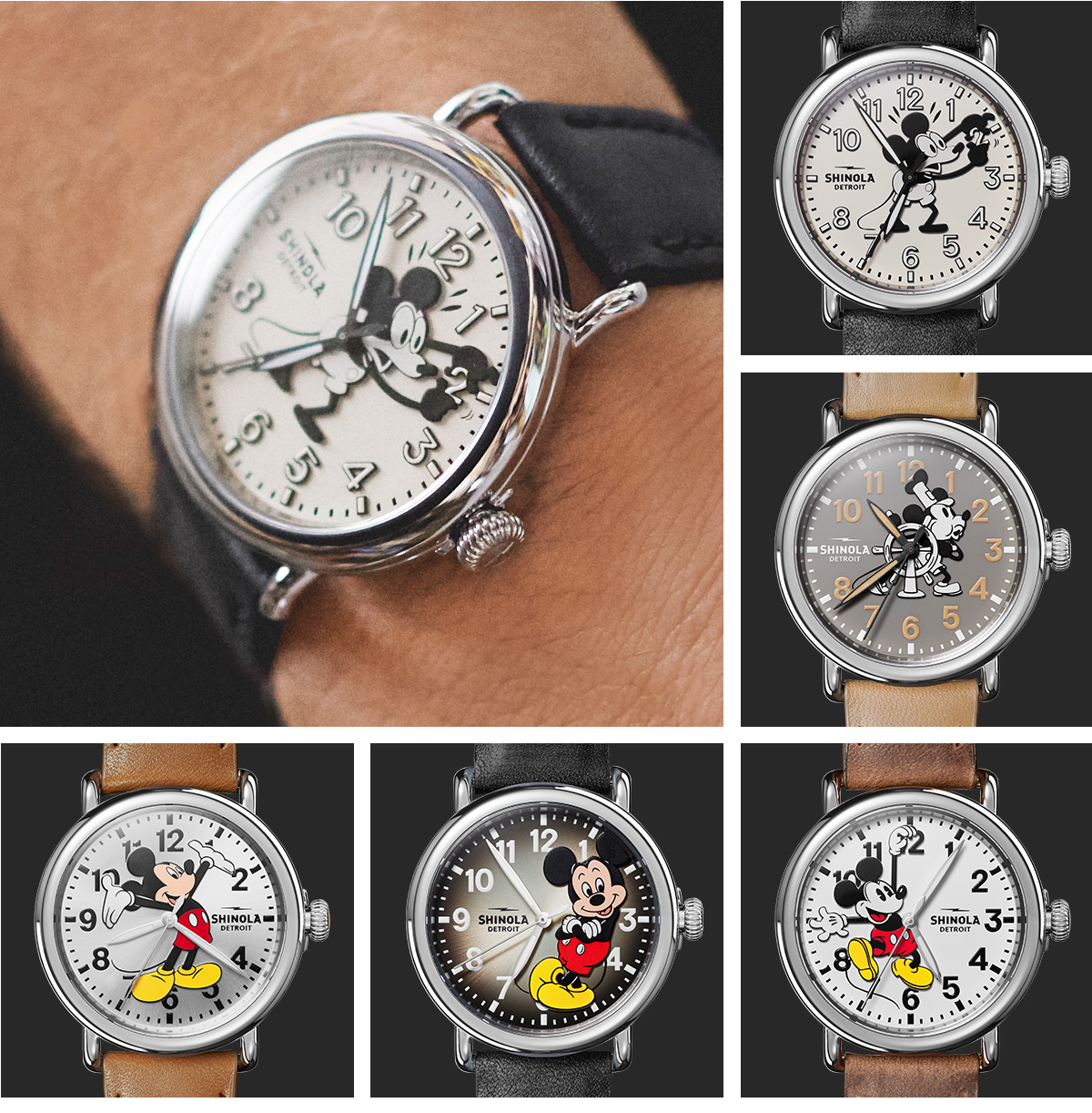 Shinola limited edition outlet mickey mouse watch