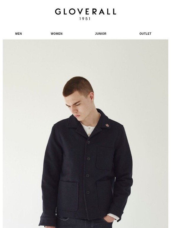 gloverall donkey jacket