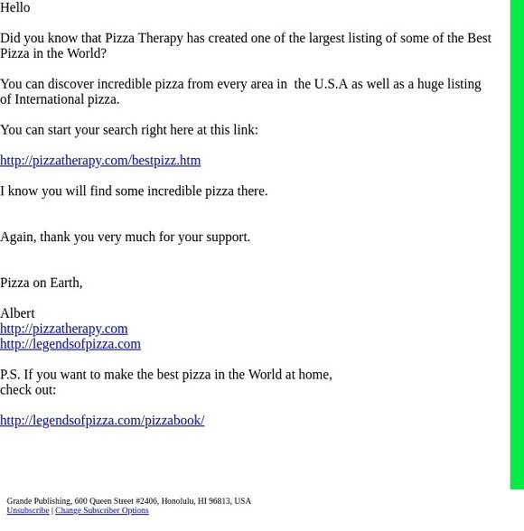 Discover Best Pizza in the World....