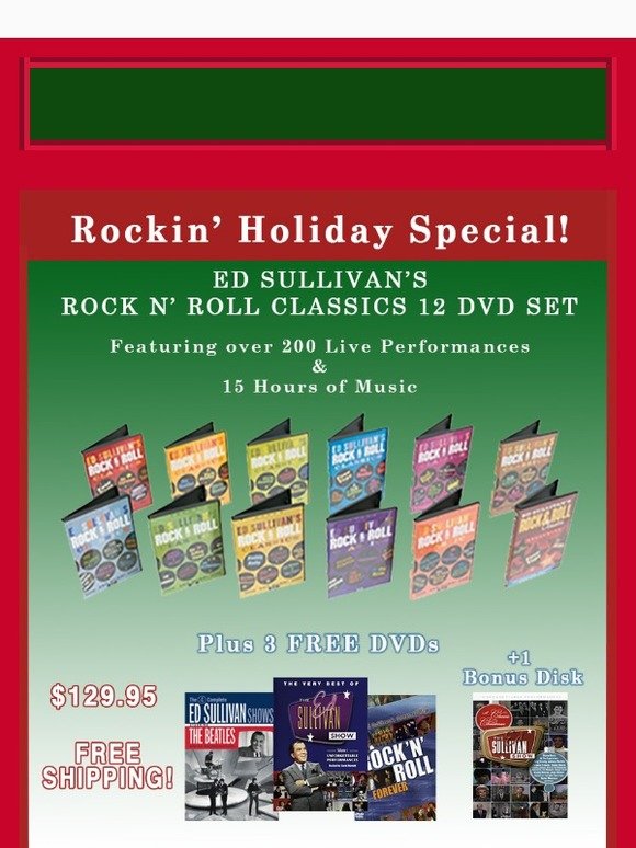 Holiday Specials From The Ed Sullivan Show!