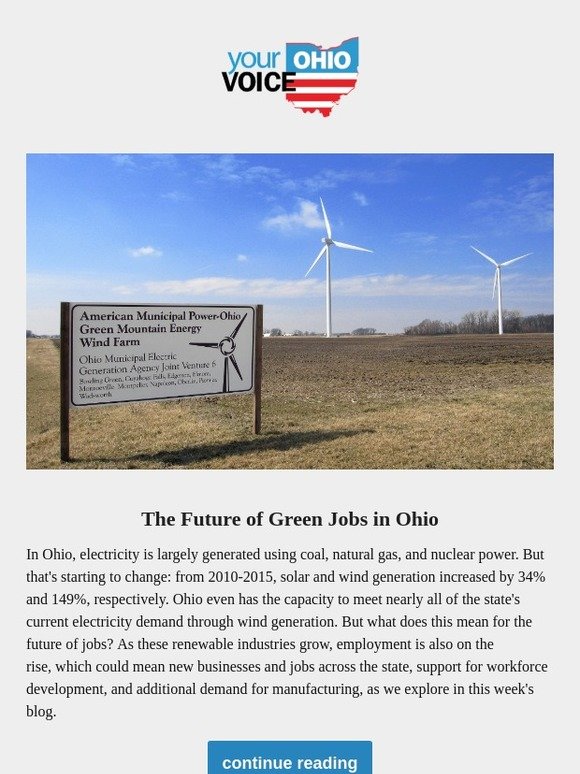 The Future of Green Jobs in Ohio