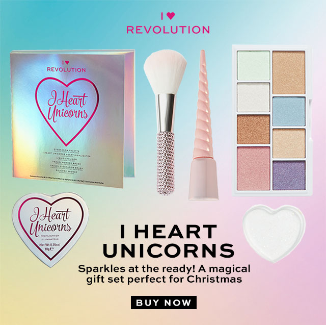Revolution Beauty The I Heart Unicorns Gift Set Is Here Milled