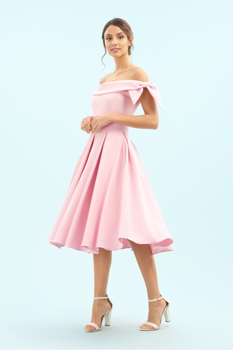 pretty pink dresses for adults