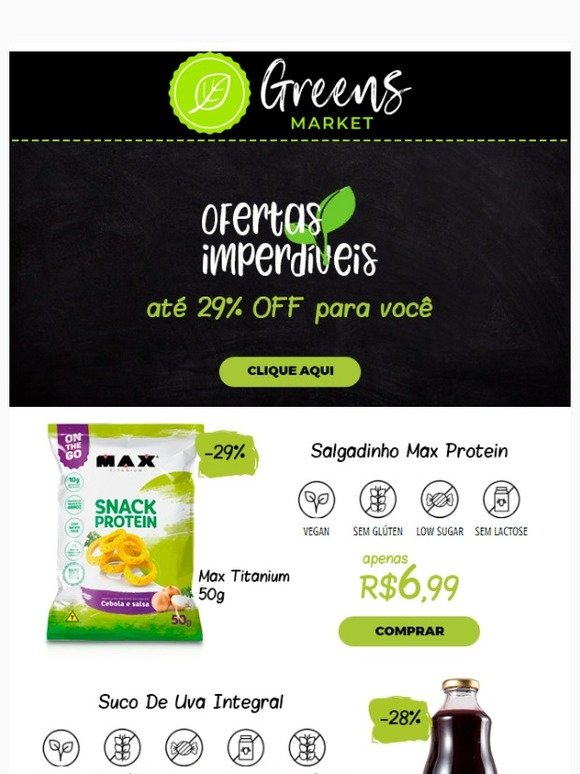 Ofertas Especiais do fim de semana, aproveite 😀