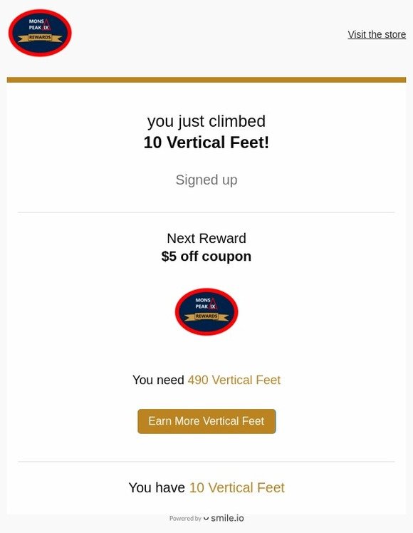 You Just Climbed 10 Vertical Feet