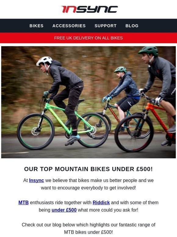 Mountain Bikes under £500