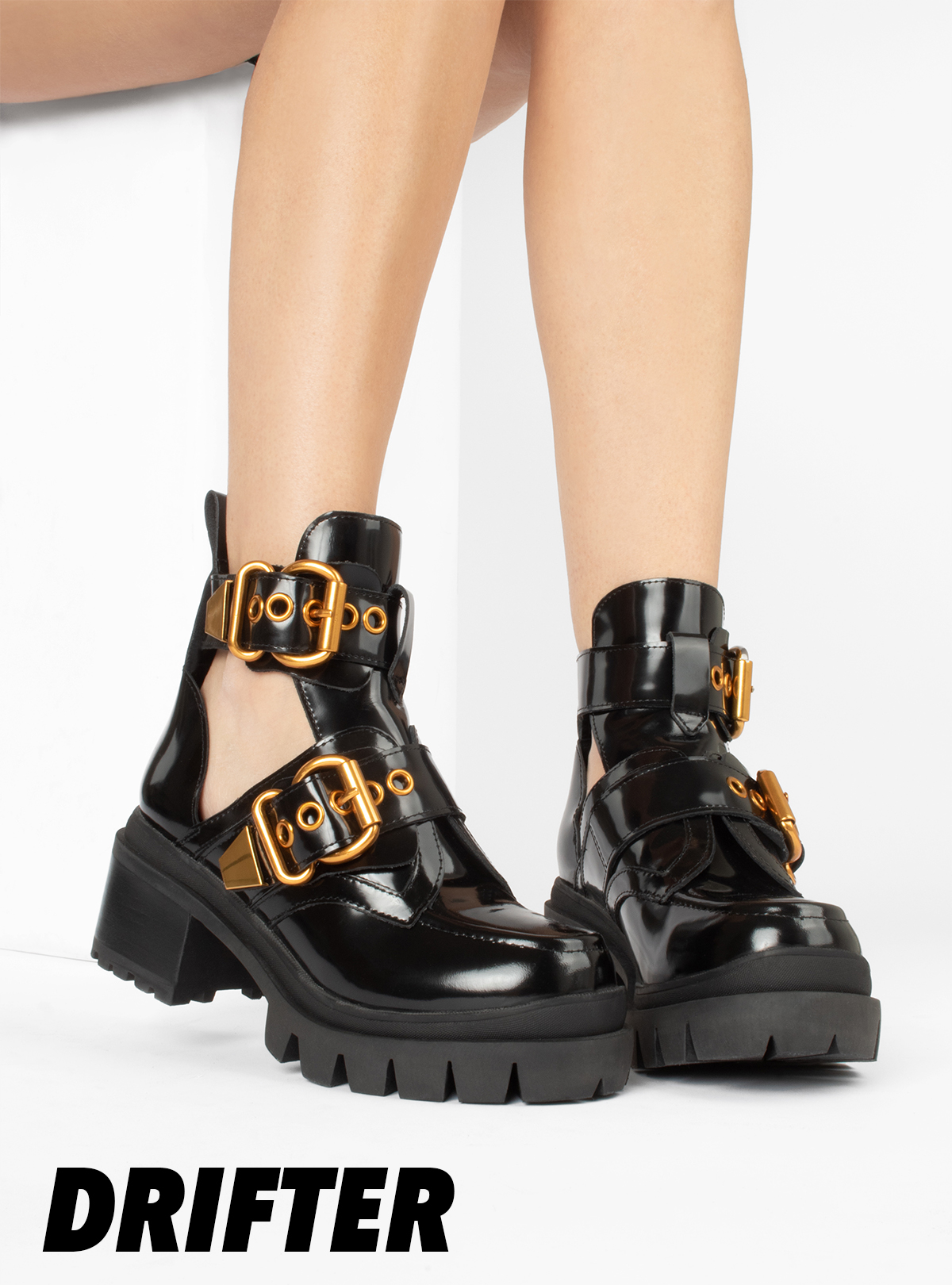 Jeffrey campbell drifter discount boot