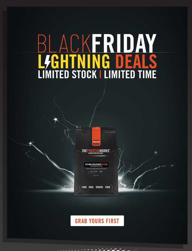 the protein works it: Black Friday Lightning Deals Have Started! | Milled