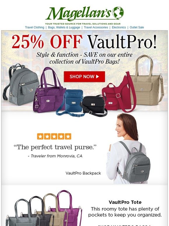 vaultpro backpack