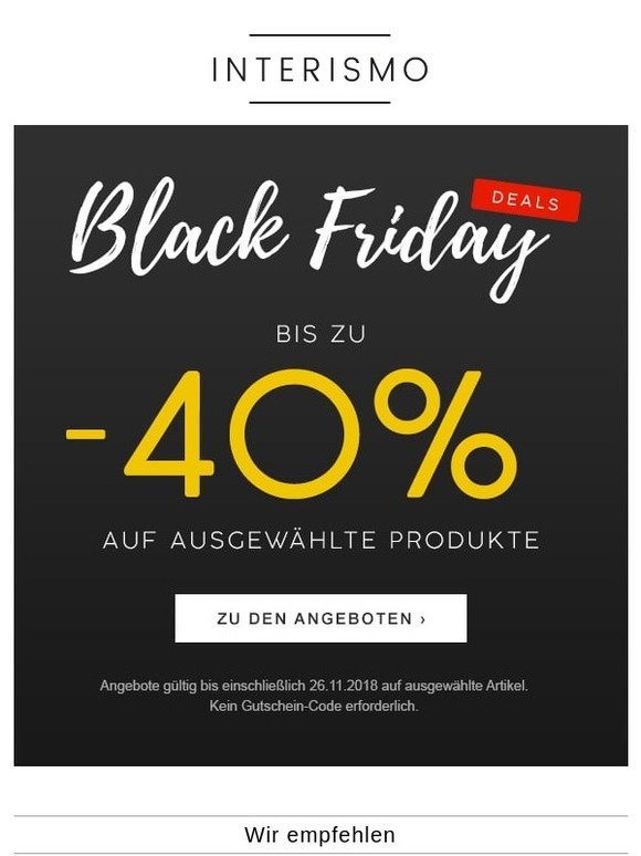 ⚡ Bis zu -40%: Die Black Friday Deals starten jetzt! ⚡