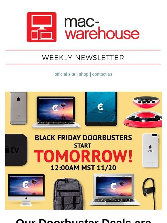 Mac-Warehouse: 20 PERCENT OFF STORE 